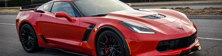 First Corvette C7 Z06 in the United States is bright red