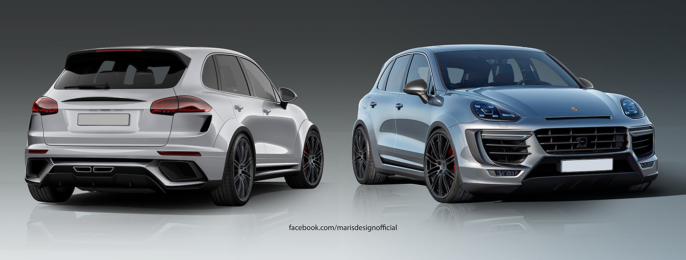 Porsche Cayenne krijgt make-over door Atarius Concept