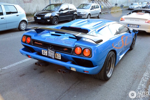 Lamborghini Diablo SV: Lichtblauwe duivel