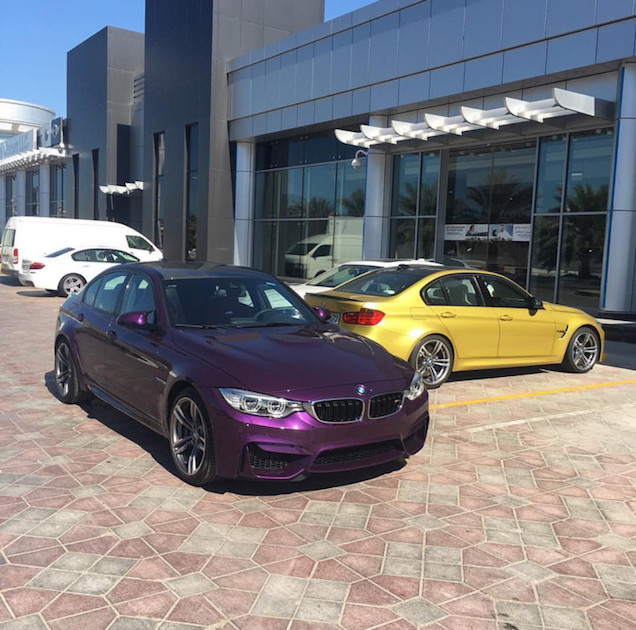 Nieuw kleurtje voor de BMW M3: Twilight Purple