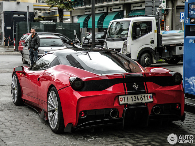 Gespot: Ferrari 458 Speciale door Mansory