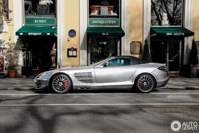 Mercedes SLR McLaren Roadster 722S blijft mooi