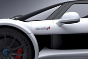 ApolloN teaser shows us a hint of the new car