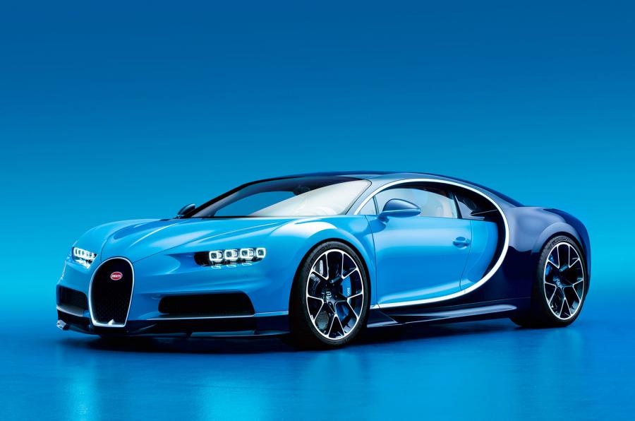 Daar is de Bugatti Chiron!