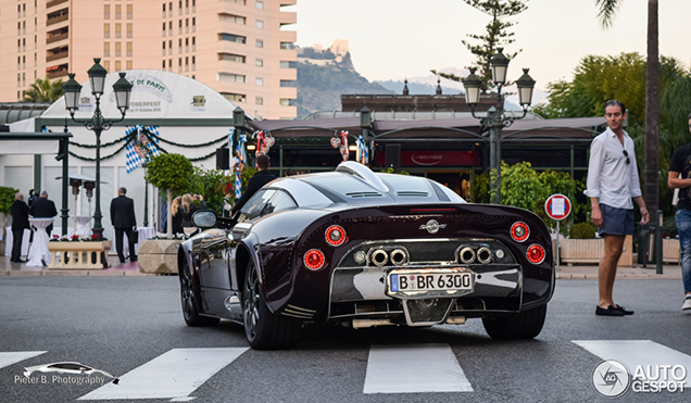 Nederlandse trots vastgelegd in Monaco: Spyker C8 Aileron