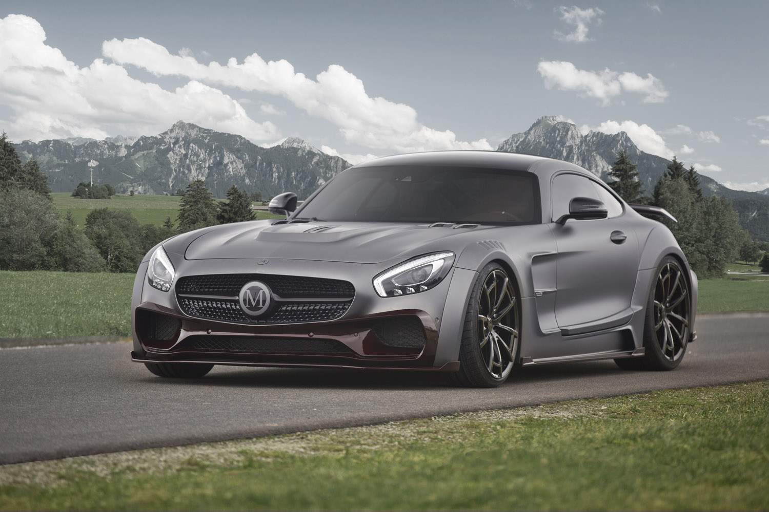 Mercedes-AMG GT door Mansory is acceptabel