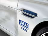 Aston Martin Rapide S voorzien van Brits thema