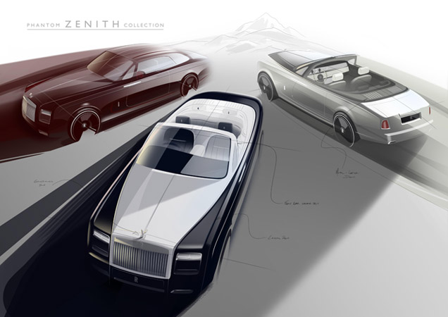 Zevende generatie Rolls-Royce Phantom komt tot een einde