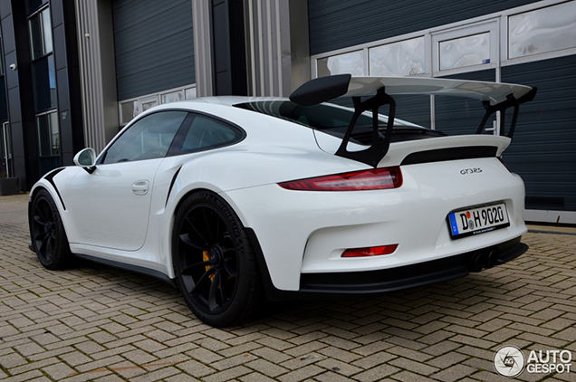 Spot van de dag: Porsche 991 GT3 RS