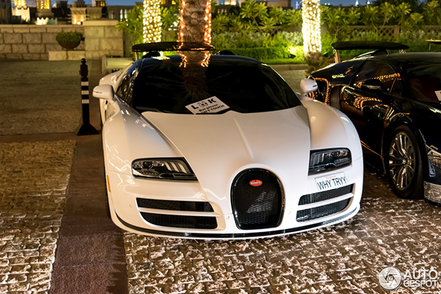 Bugatti Veyron Vitesse L'Orque Blanc duikt op in megacombo