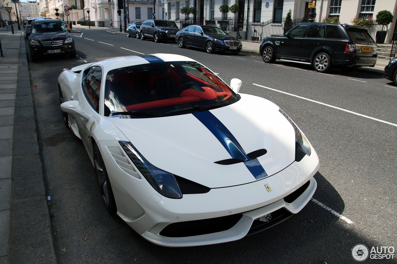 Speciale 458 Speciale in Londen