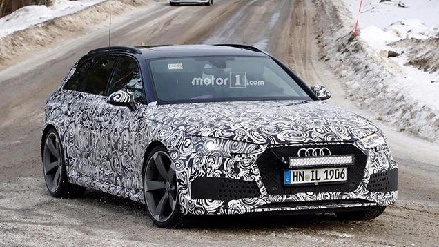 Spyshots: de nieuwe Audi RS4