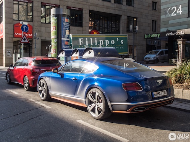 Bentley Continental GT Speed is een fleurig geheel