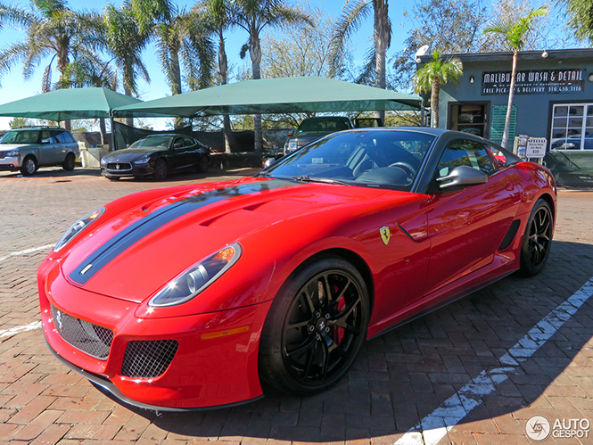 Spot of the Day USA: Ferrari 599 GTO in Malibu California