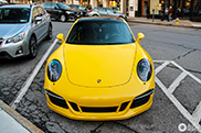 Spot of the Day USA: Bright yellow Porsche 991 Carrera GTS