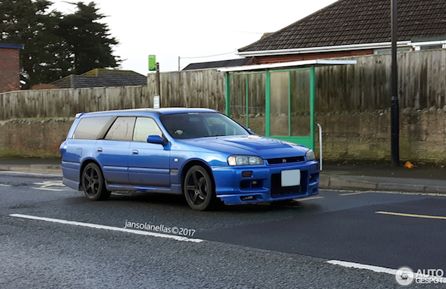 Nissan Stagea R34 is geen alledaagse station