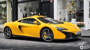 Spotted: Bright yellow McLaren 650S Le Mans