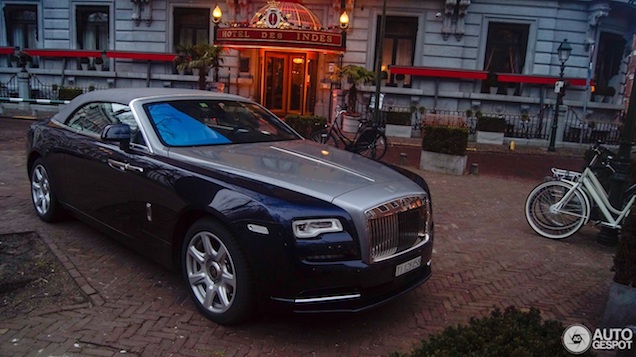 Gespot: Rolls-Royce Dawn voor Hotel Des Indes