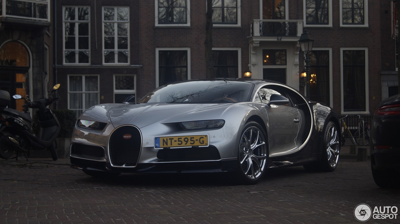 Spot van de Dag: Bugatti Chiron in Den Haag