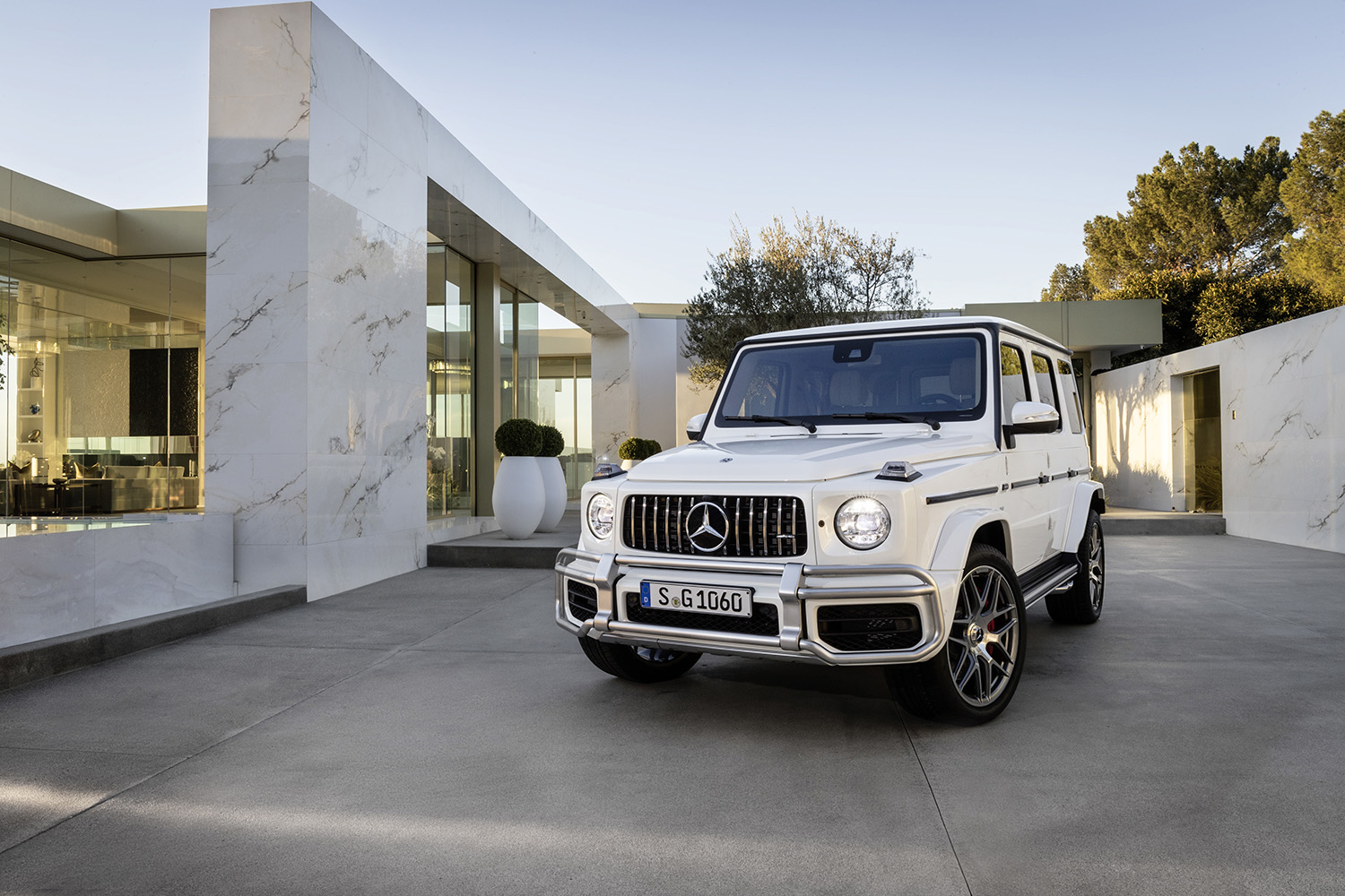 De nieuwe Mercedes-AMG G 63 is er ook weer bij