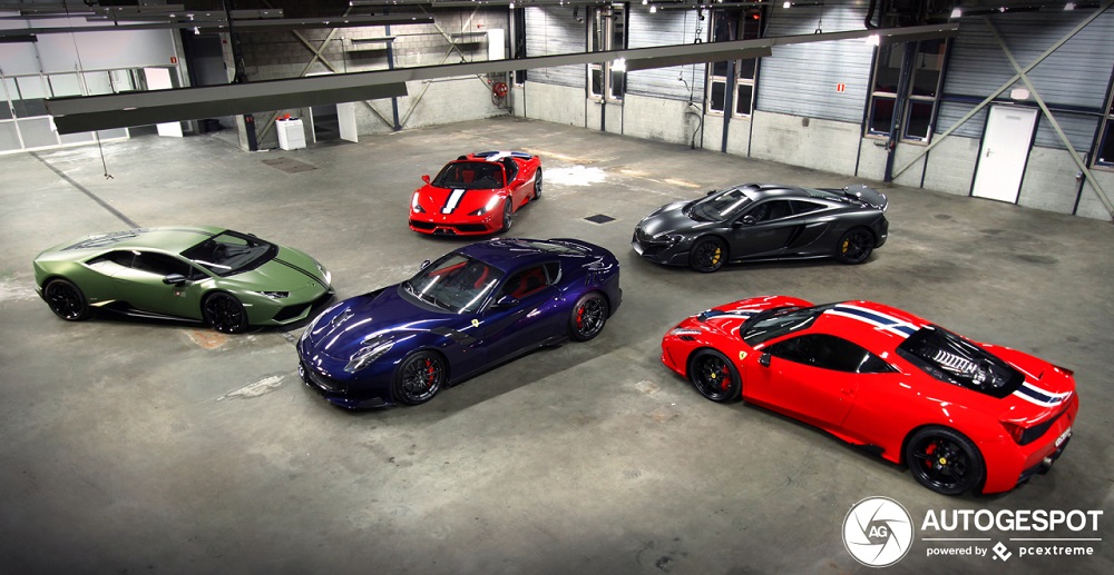 Spot van de dag: McLaren 675LT in knap gezelschap