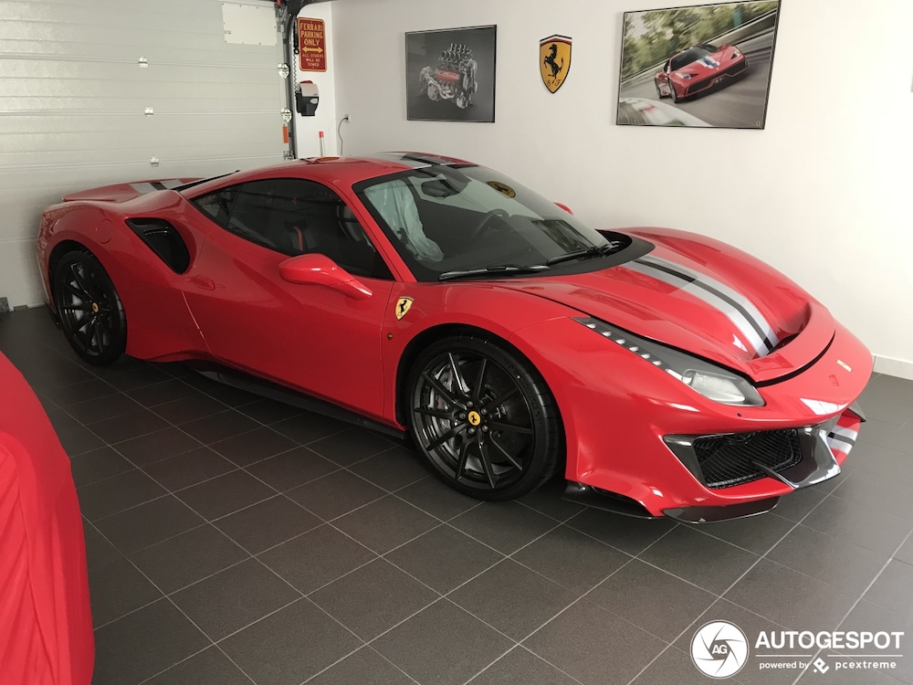 Spot van de dag: Ferrari 488 Pista