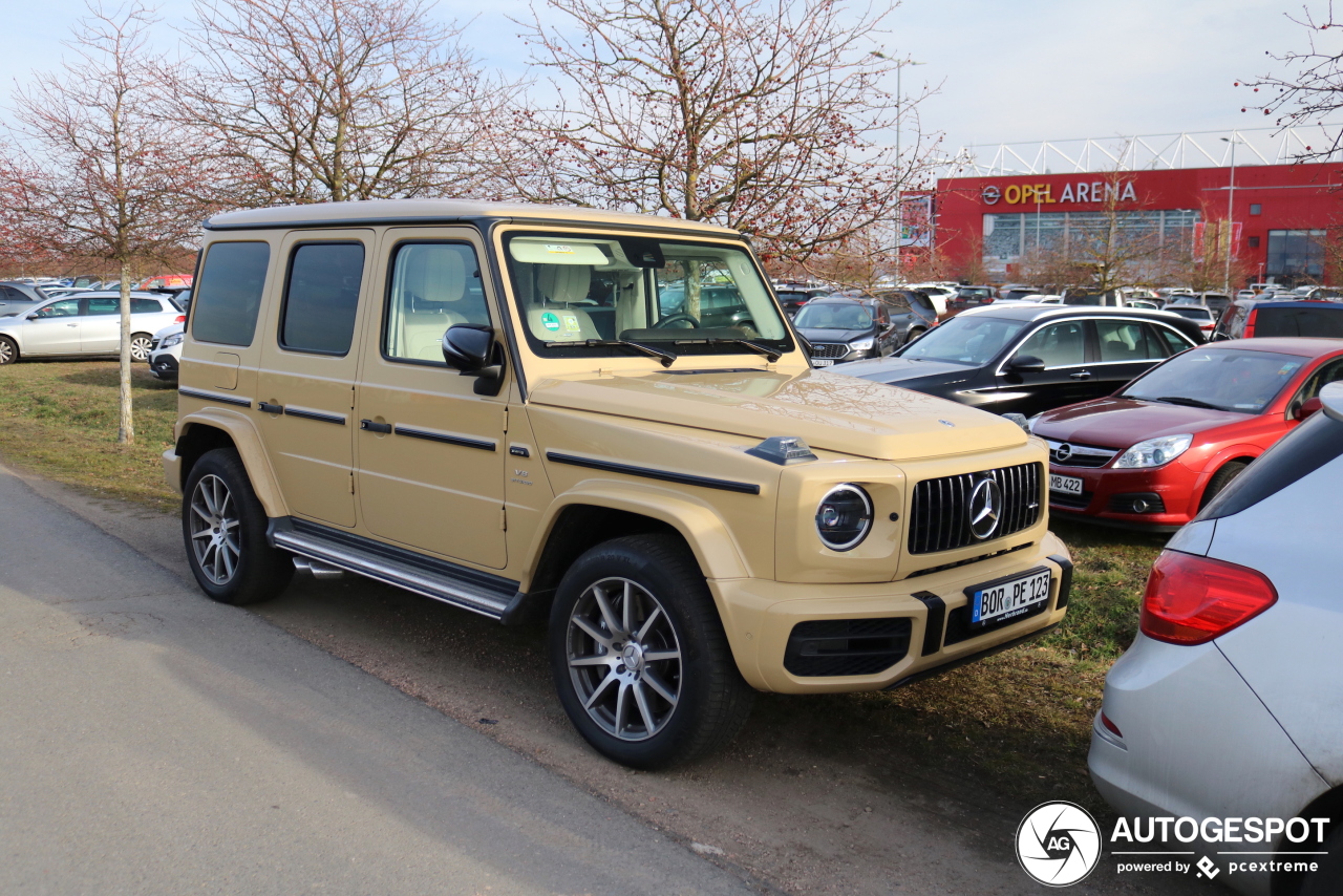 Is woestijnzand een fijne kleur voor de G 63?