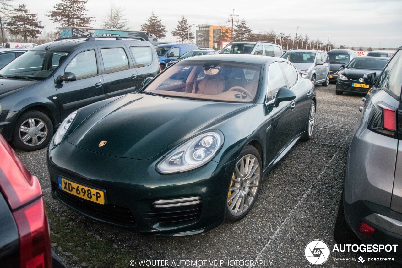 Lekkerder ga je de Panamera Turbo S niet vinden