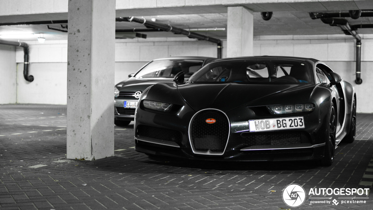 Spot van de dag: Bugatti Chiron bij de Kattenmeppers
