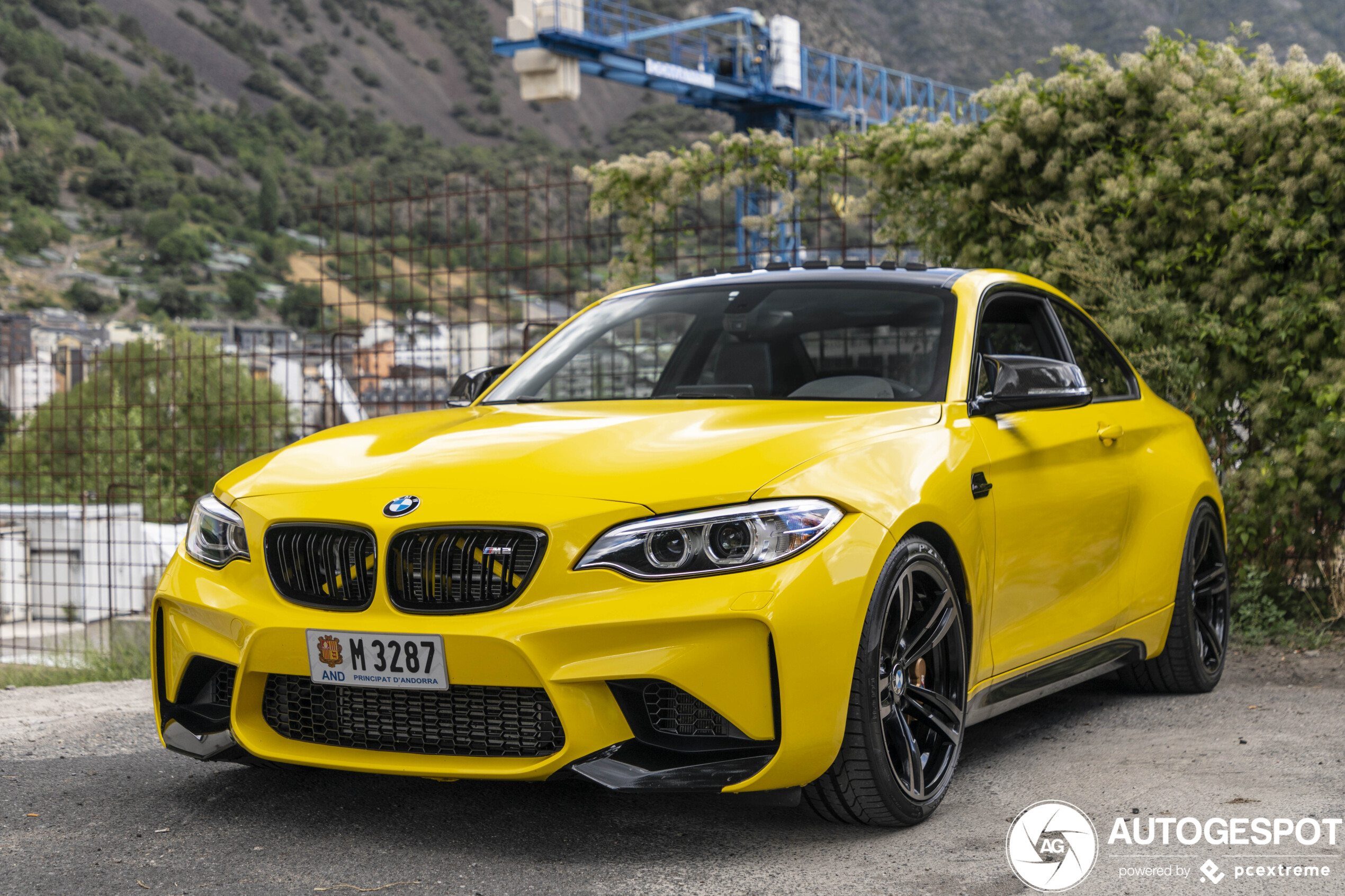 Gele BMW M2 is heel erg gaaf geworden