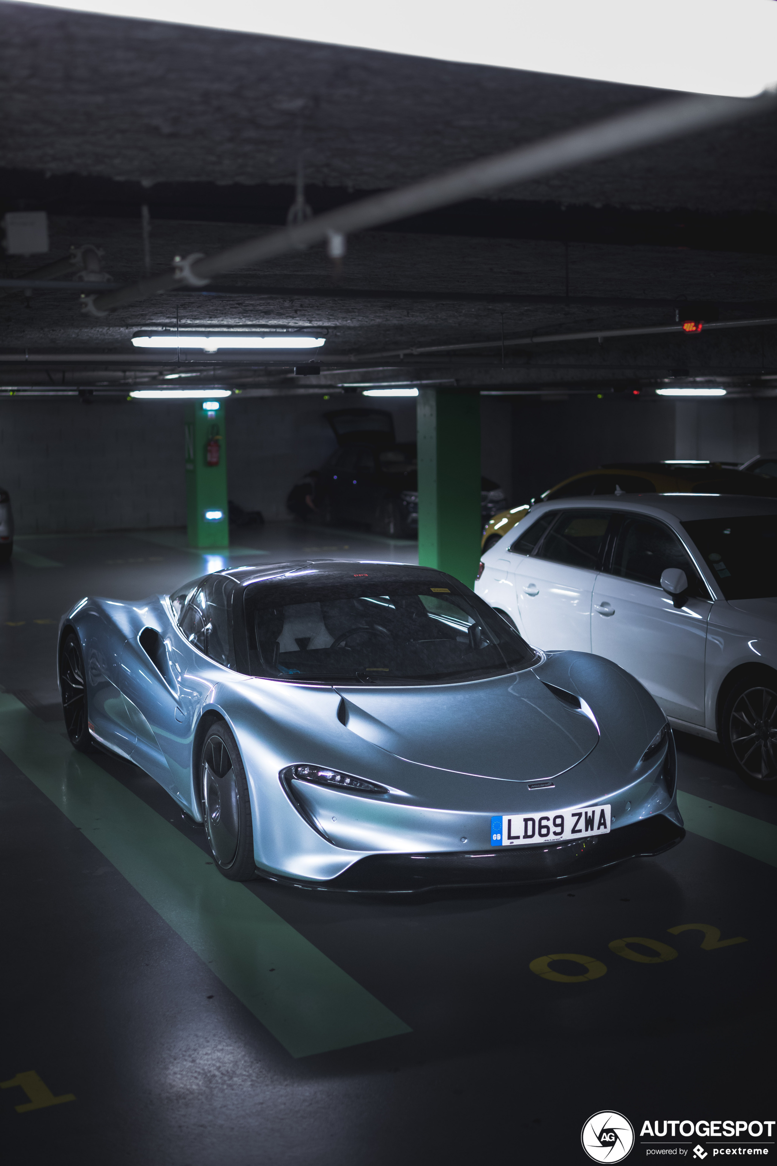 McLaren Speedtail duikt op in Lyon