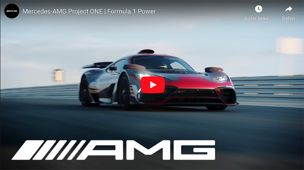 Mercedes-AMG gooit er nog een teaser van de Project One uit