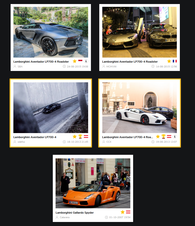 Lamborghini liefhebber met een rijke Autogespot historie en toepasselijk kenteken