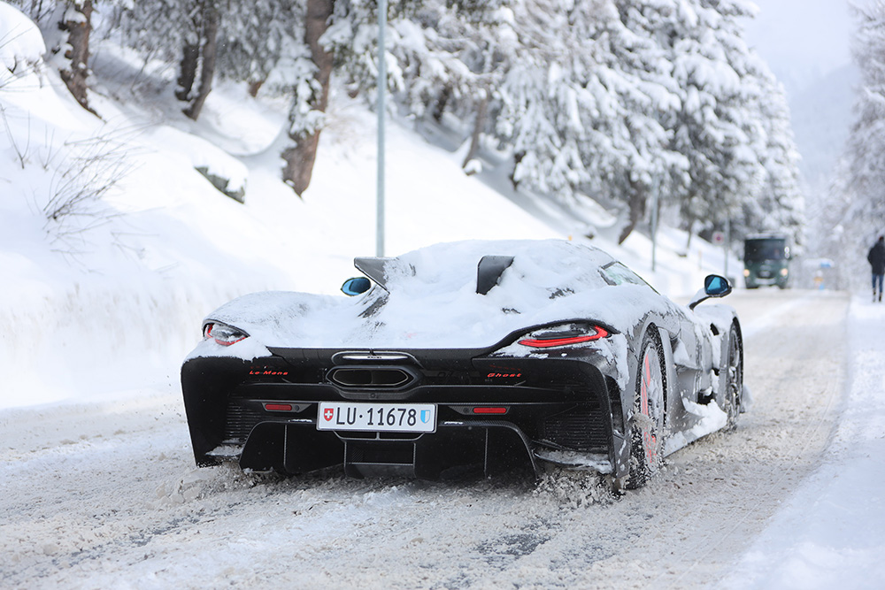 The Ice St. Moritz was afgeblazen, maar er was nog genoeg te zien