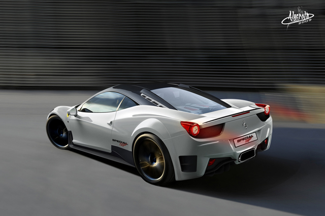 Ferrari 458 Italia Widebody rendering