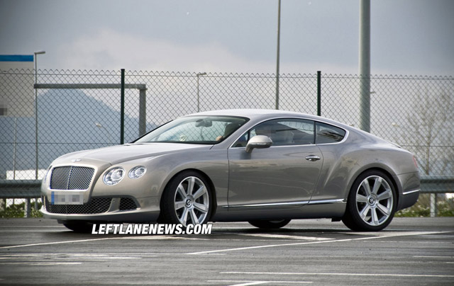 Spyshots: Bentley Continental GT Facelift