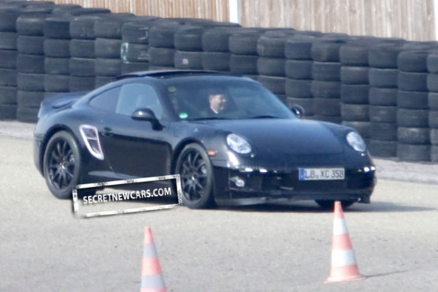 Spyshots: de nieuwe Porsche 911 (991) Targa