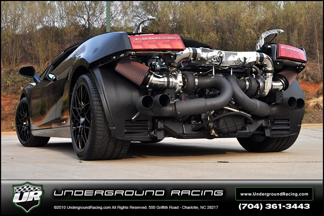 PK-monster: Lamborghini Gallardo LP560-4 Spyder door Underground Racing