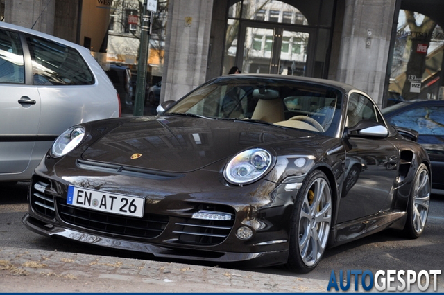 Spot van de dag: Porsche 997 Turbo S Cabriolet Techart MkII