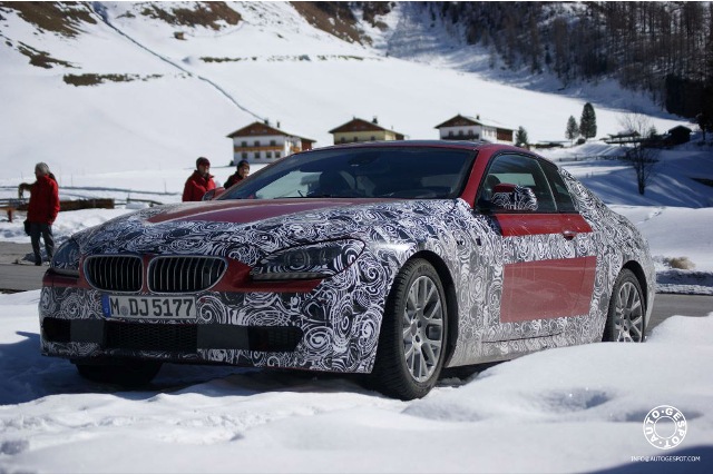 Spyshots: nieuwe BMW 6-serie Coupé