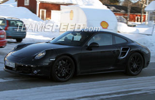 Spyshots Porsche 991 Turbo