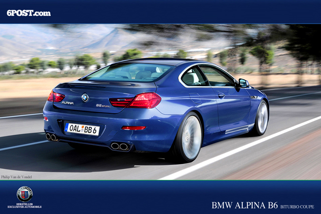 Rendering: Alpina B6