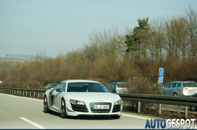 Topspot op de snelweg: Audi R8 GT