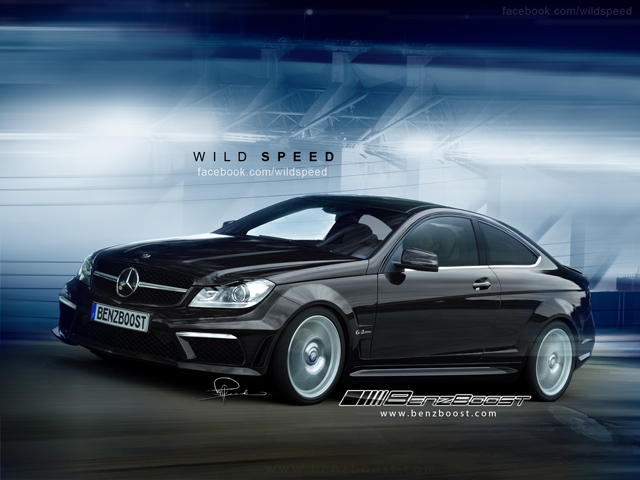 Rendering: Mercedes-Benz C 63 AMG Black Series Coupe
