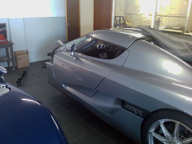 Koenigsegg CCXR gecrasht