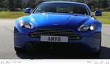 Filmpje: Aston Martin Vantage S knalt over Ascari