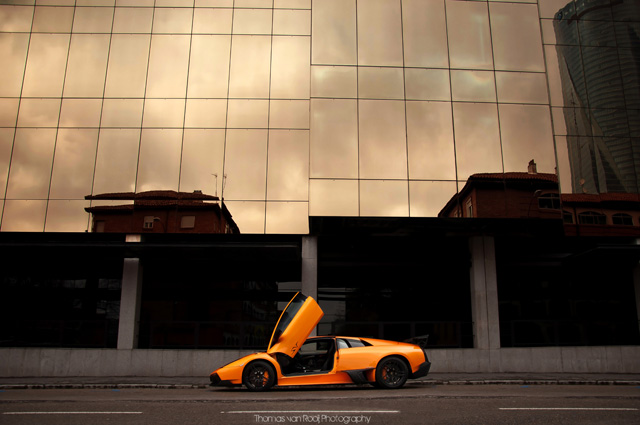 Waanzinnige fotoshoot: Lamborghini Murcièlago LP670-SV
