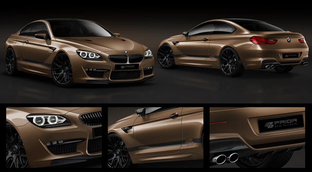 Nieuwe BMW 6-serie valt ten prooi aan Prior Design