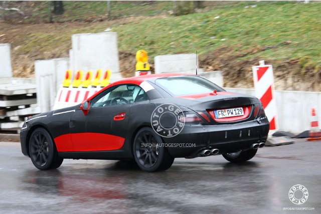 Spyshots: Mercedes-Benz SLK 63 AMG R172