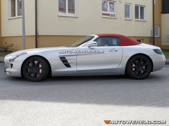 Spyshots: Mercedes-Benz SLS AMG Roadster